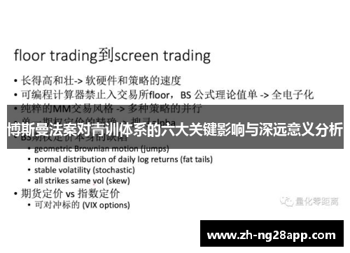 博斯曼法案对青训体系的六大关键影响与深远意义分析